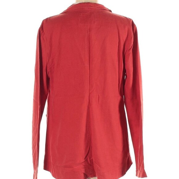 NWT Sanctuary Linen Button Down Blazer Jacket - Picture 5 of 8